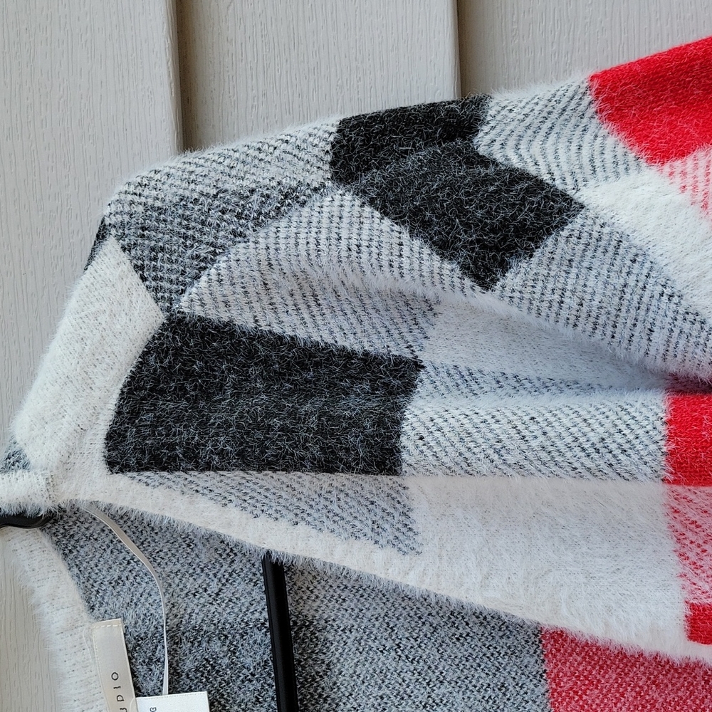 Max Studio Multicolored Xl Open Ling Sweater - image 6